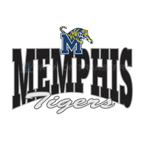 Memphis Tigers Logo T-shirts Iron On Transfers N5018 - Click Image to Close